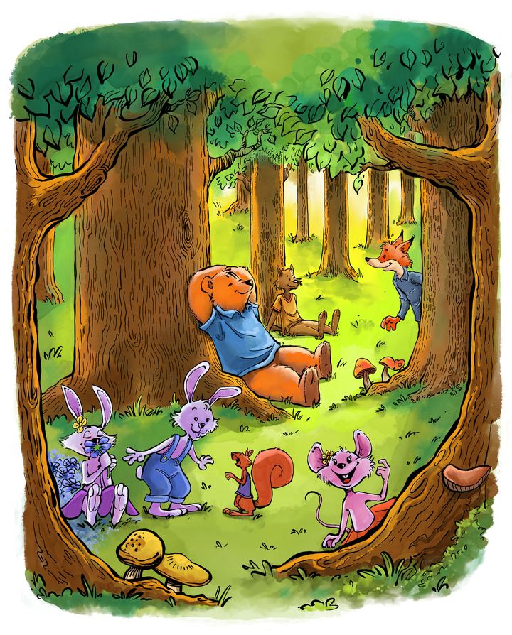 Le storie dell'Abbraccia Bosco, cover (Edizioni La Fionda)