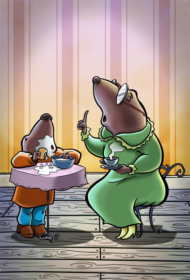 Children's book illustration (Edizioni La Fionda)