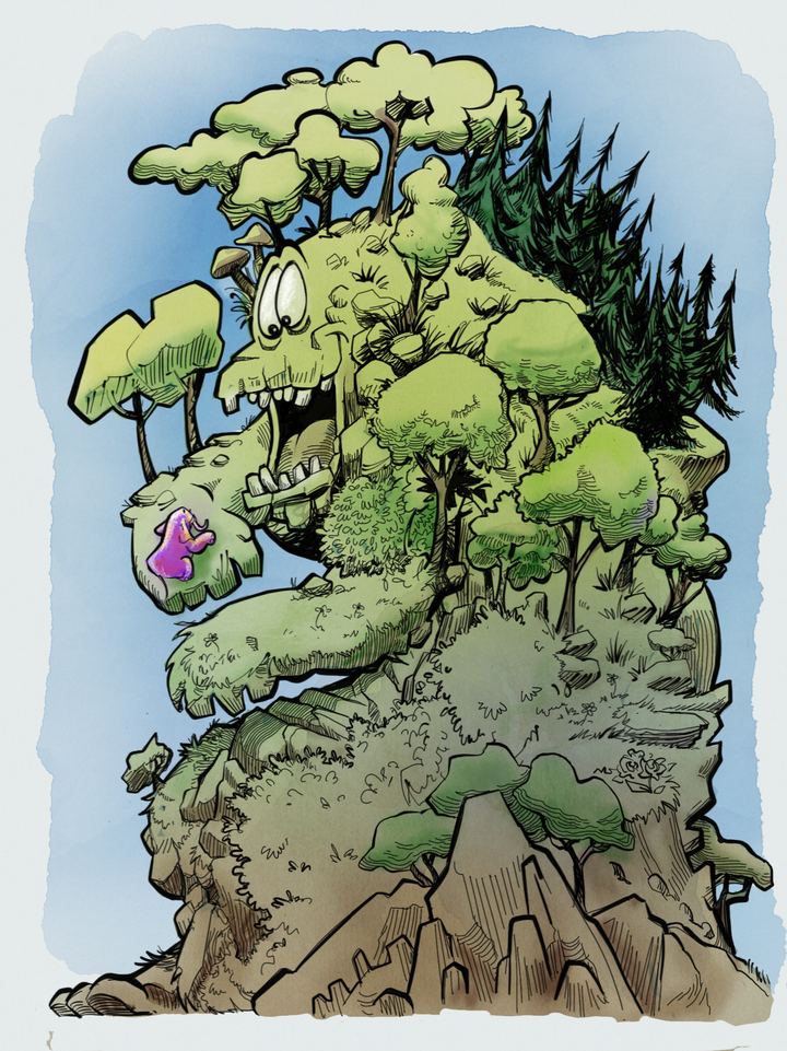 The forest giant