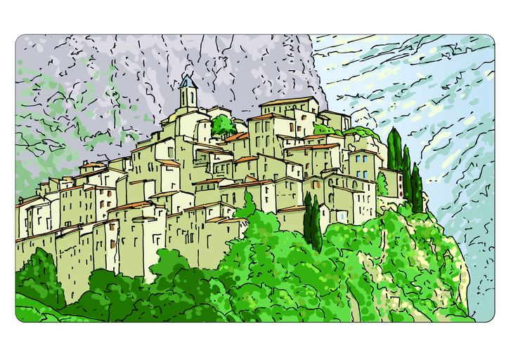 Hill village