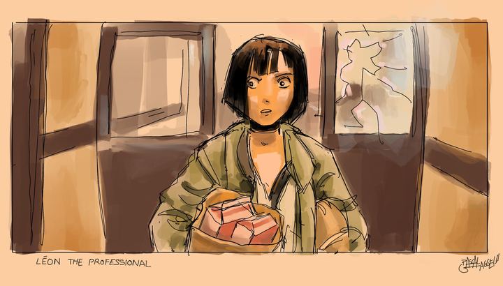 Mathilda, Léon: The Professional (fan art)