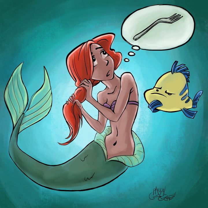 The Little Mermaid (fan art)