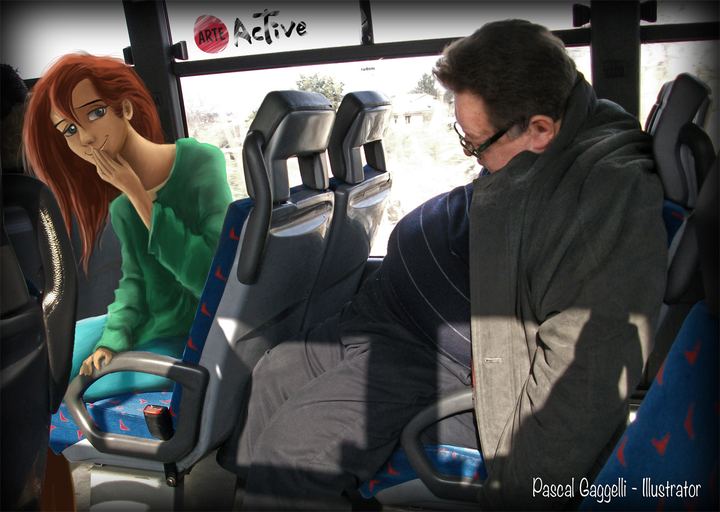 On the bus