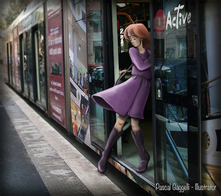 The tram